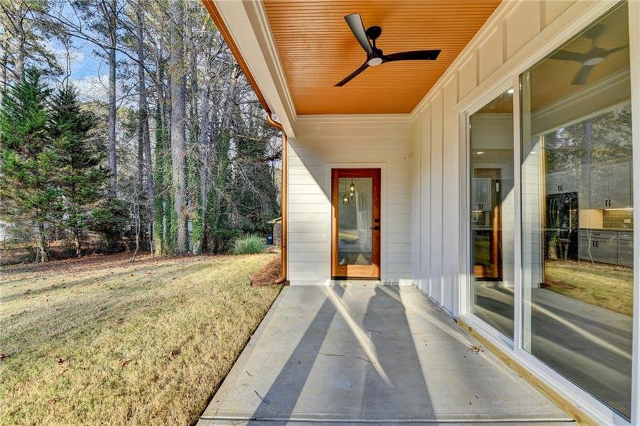 Exterior details and patio area of a home in , Lawrenceville (Image 38).