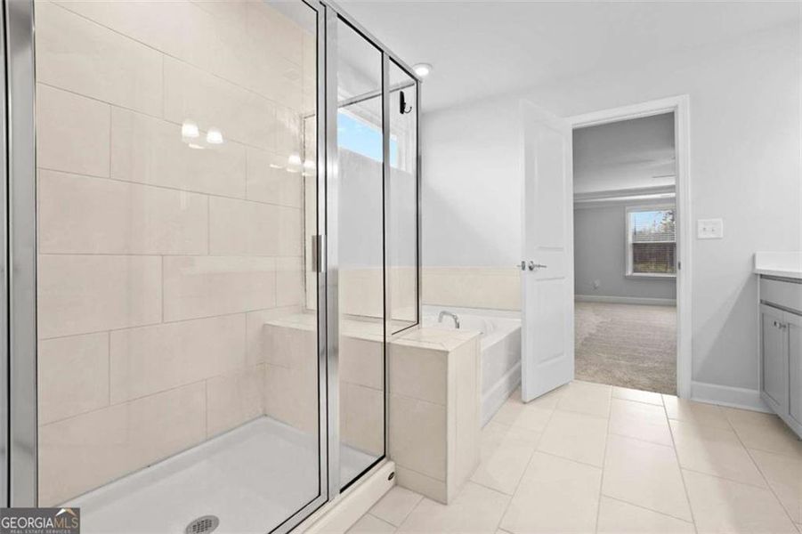 Furnished interior view inside a new home in , McDonough (Image 5).