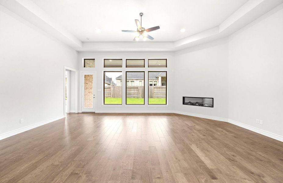 Spacious, unfurnished interior of a new home in Audubon 60′, Magnolia (Image 34).