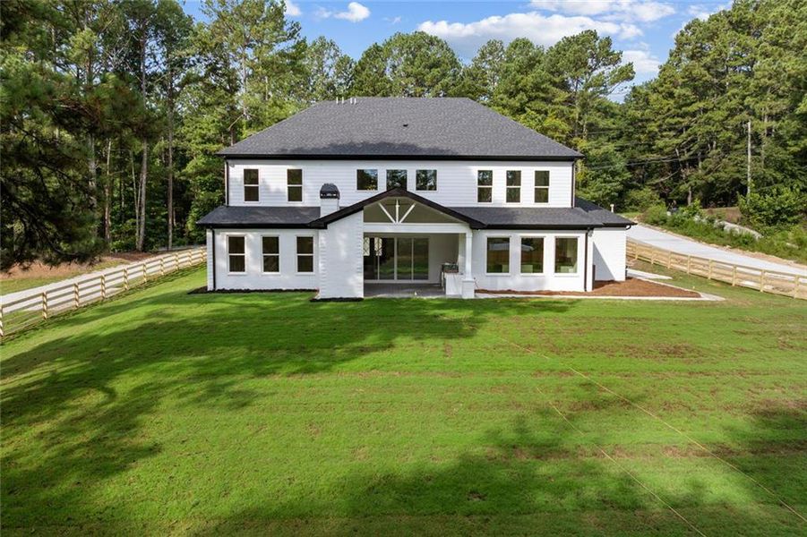 Exterior details and patio area of a home in , Lawrenceville (Image 32).