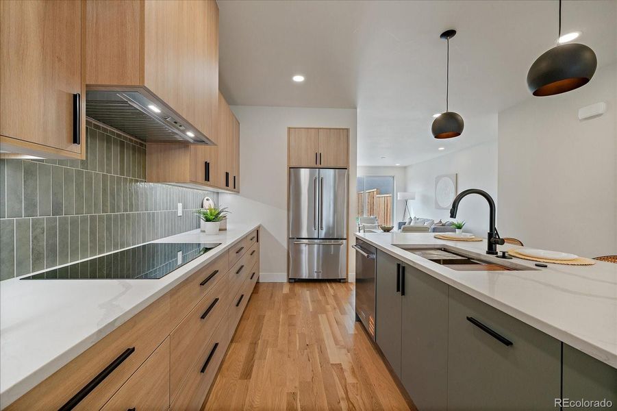 Furnished interior view inside a new home in , Denver (Image 7).