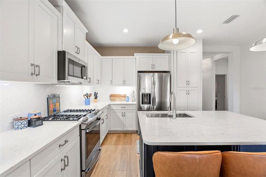 Furnished interior view inside a new home in , Nokomis (Image 9).