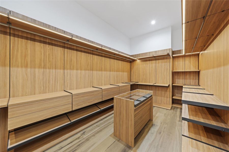 Furnished interior view inside a new home in , Parkland (Image 6).