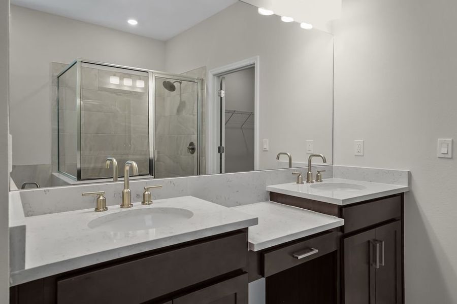 Furnished interior view inside a new home in Veranda Oaks, Port St. Lucie (Image 14).