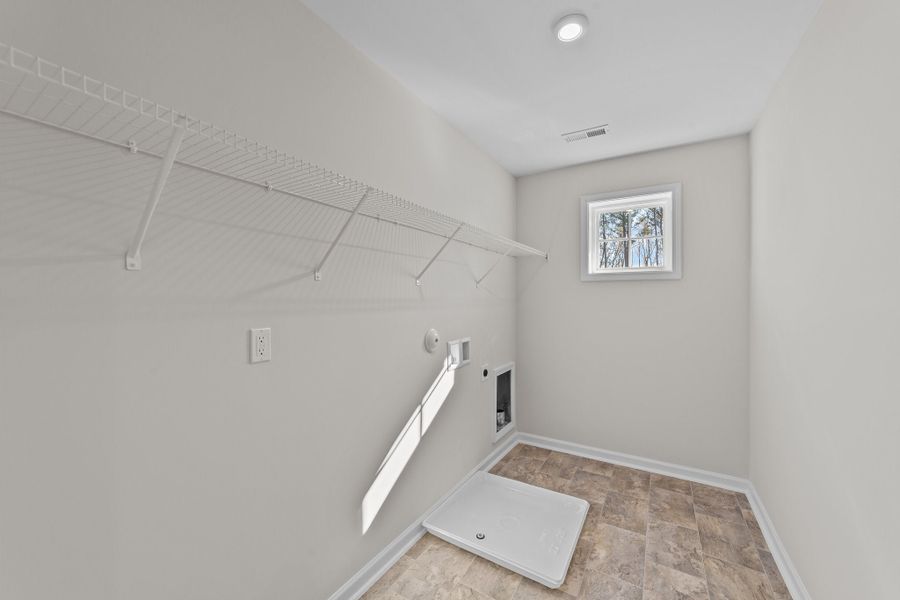 Representative unfurnished interior of a home built from the The Maple by Chesapeake Homes in Highgate, Clayton (Image 33). Representative unfurnished interior of a home built from the The Maple by Chesapeake Homes in Highgate, Clayton (Image 33).