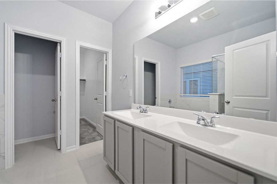 Furnished interior view inside a new home in Hunters Glen, Jarrell (Image 12). Furnished interior view inside a new home in Hunters Glen, Jarrell (Image 12).