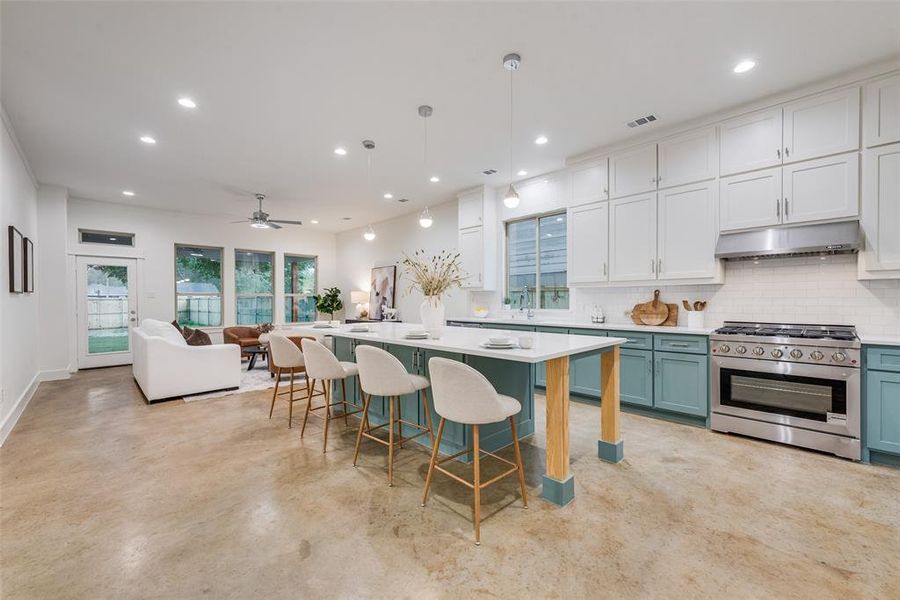Furnished interior view inside a new home in , Greenville (Image 7). Furnished interior view inside a new home in , Greenville (Image 7).