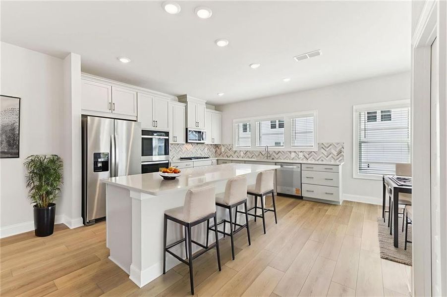 Furnished interior view inside a new home in Martin Springs - Highland Series, Lawrenceville (Image 11).