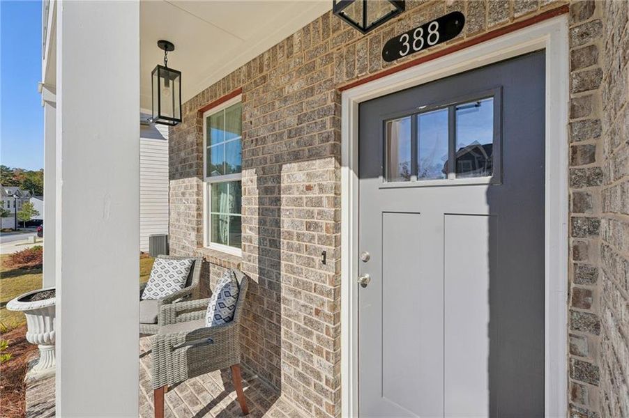 Exterior details and patio area of a home in , Canton (Image 4).