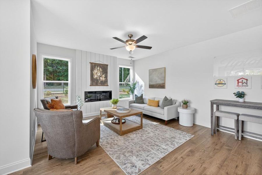 Furnished interior view inside a new home in , Jefferson (Image 29).
