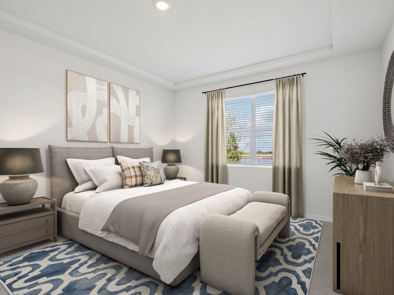 Furnished interior view inside a new home in Coasterra - Reserve Series, Palmetto (Image 7).