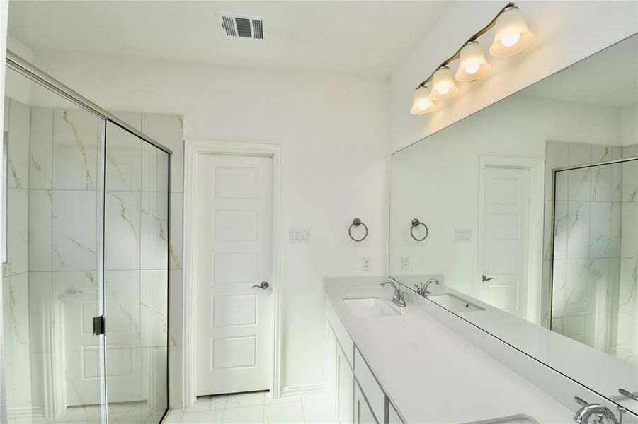 Furnished interior view inside a new home in Courts Of Bonnie Brae, Denton (Image 7).