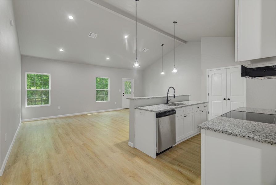Furnished interior view inside a new home in , Beaumont (Image 12).