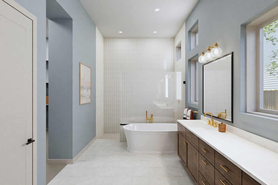 The Mandan - Owner's Bath