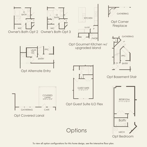 2D floor plan layout for the Stonebrook by Pulte Homes in Independence at Carter's Station, Columbia, TN (Image 4).