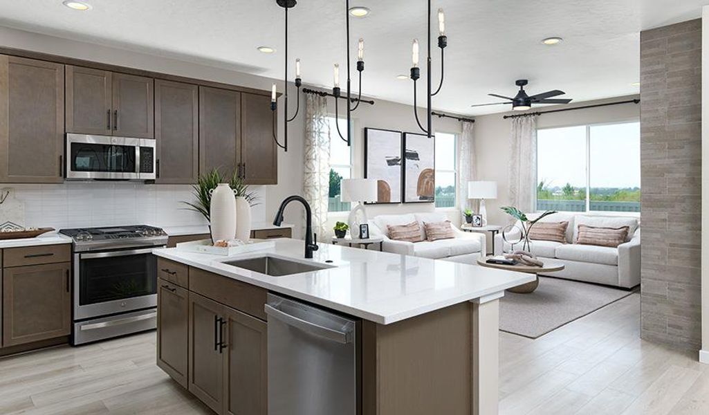 Open Concept Kitchen to Great Room - Representative Photo Open Concept Kitchen to Great Room - Representative Photo