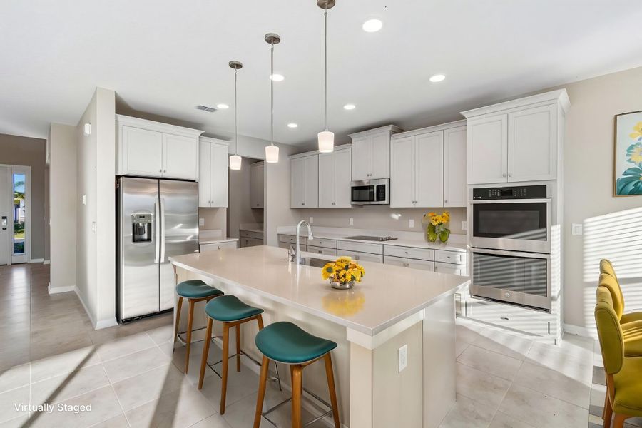 Kitchen - Virtually Staged Kitchen - Virtually Staged