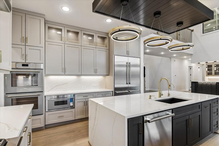 Furnished interior view inside a new home in , Sugar Land (Image 34).