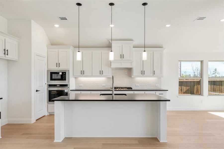 Furnished interior view inside a new home in Willow Wood Classic 50, McKinney (Image 15).