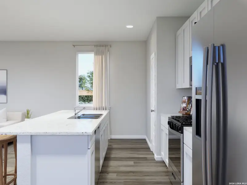 Furnished interior view inside a new home in Melissa Ranch, San Antonio (Image 7).