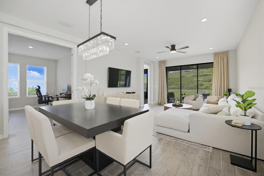 Furnished interior view inside a new home in , Bradenton (Image 31). Furnished interior view inside a new home in , Bradenton (Image 31).