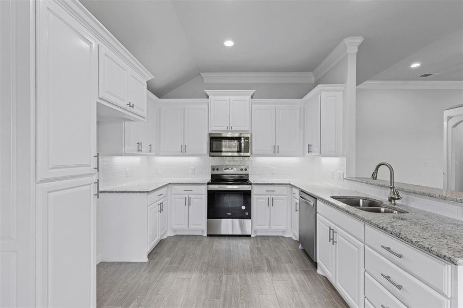 Furnished interior view inside a new home in , Springtown (Image 5).