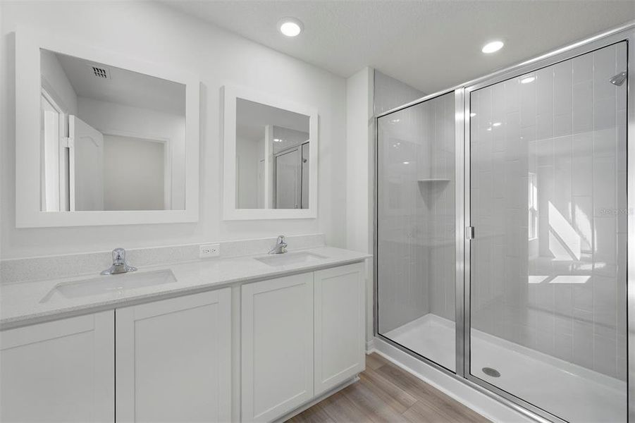 Furnished interior view inside a new home in Peach Crossings, Winter Haven (Image 11).