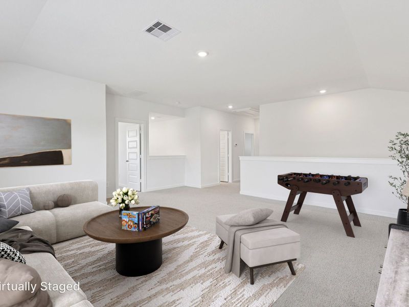 Furnished interior view inside a new home in Kingdom Heights, Rosenberg (Image 10).