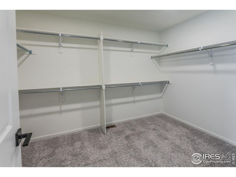 MASTER BEDROOM WALK IN CLOSET