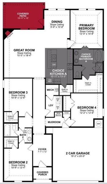 Beazer Homes Verandah Teton Floorplan. Beazer Homes Verandah Teton Floorplan.