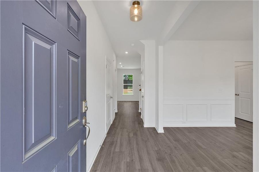 Spacious, unfurnished interior of a new home in The Overlook at Factory Shoals, Mableton (Image 15). Spacious, unfurnished interior of a new home in The Overlook at Factory Shoals, Mableton (Image 15).