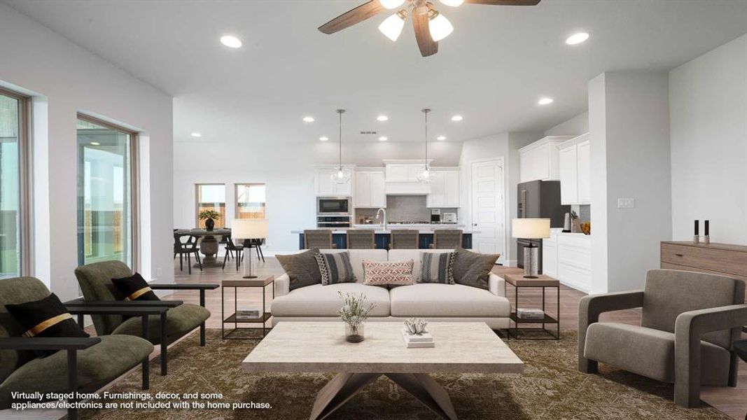 Furnished interior view inside a new home in , Celina (Image 7).