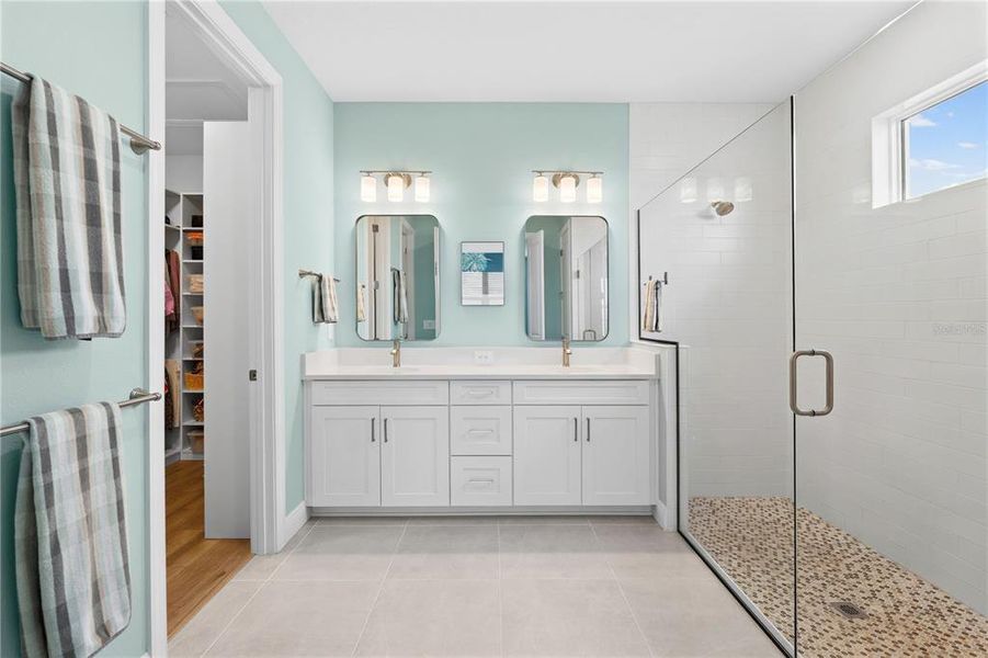 Furnished interior view inside a new home in , Nokomis (Image 35).