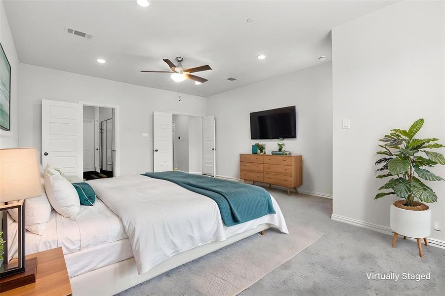 Furnished interior view inside a new home in , Frisco (Image 18). Furnished interior view inside a new home in , Frisco (Image 18).