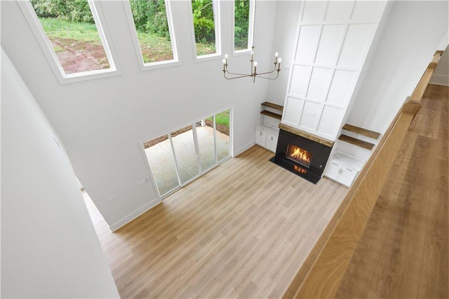 Spacious, unfurnished interior of a new home in , Monroe (Image 53).
