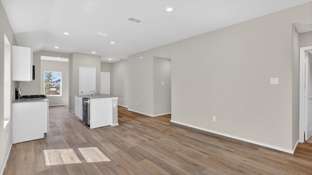 Spacious, unfurnished interior of a new home in Hickory Grove, Krum (Image 7). Spacious, unfurnished interior of a new home in Hickory Grove, Krum (Image 7).