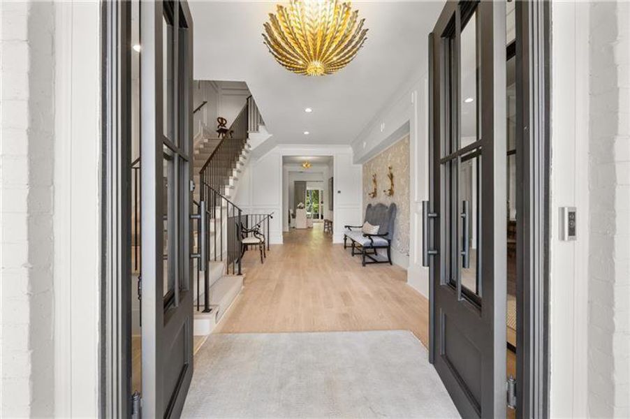 Furnished interior view inside a new home in Manor Estates, Alpharetta (Image 50).
