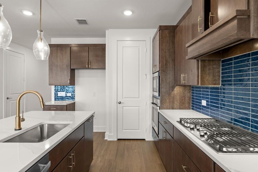 Furnished interior view inside a new home in Union Park, Little Elm (Image 7).