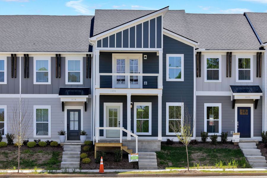 Representative exterior photo of a completed home built from the Winfield by Parkside Builders in The Parks of Mill Town, Chattanooga, TN (Image 21).