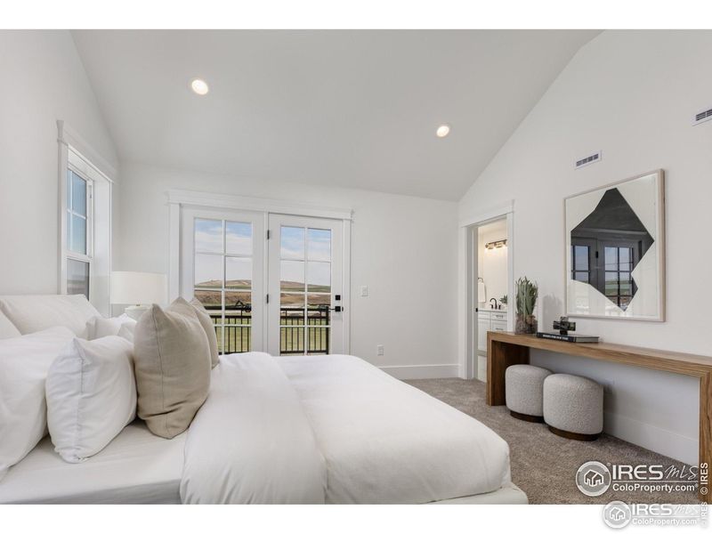 Furnished interior view inside a new home in Westerly, Erie (Image 10).
