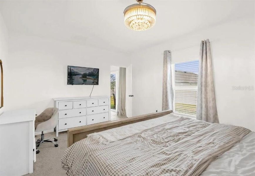 Furnished interior view inside a new home in Lawson Dunes, Haines City (Image 11).