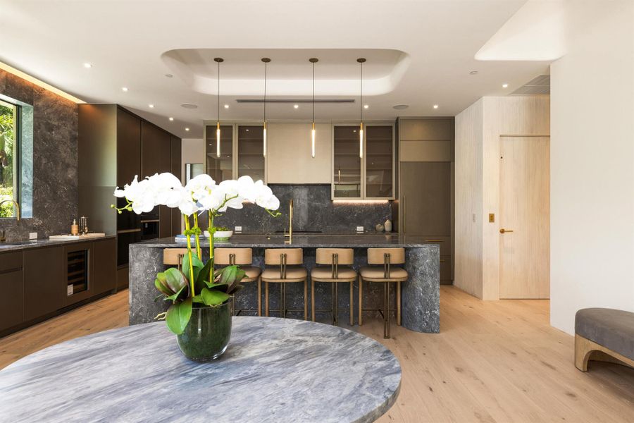 Furnished interior view inside a new home in , Delray Beach (Image 14).