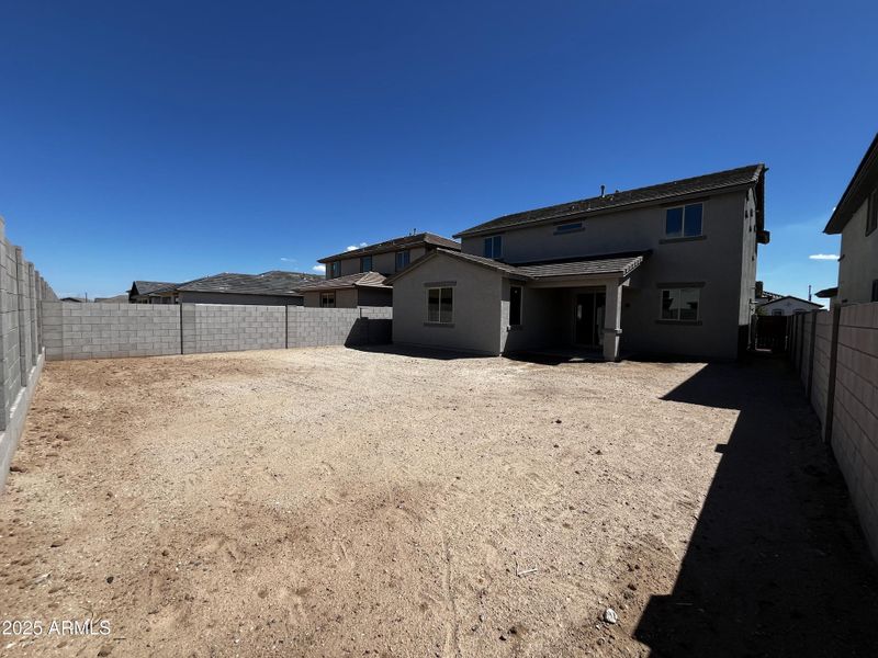 EC Lot 67 Backyard EC Lot 67 Backyard