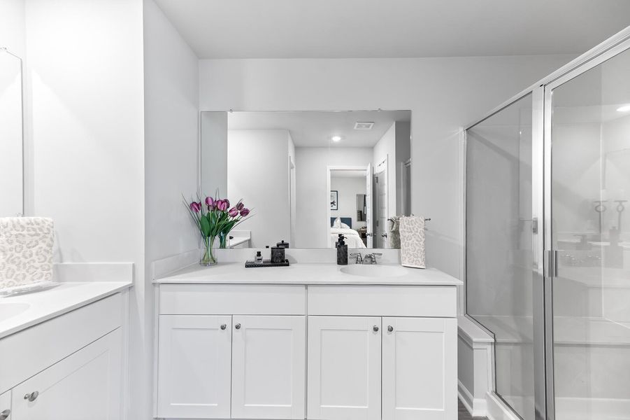 Furnished interior view inside a new home in Heron's Walk at Summers Corner, Summerville (Image 11).