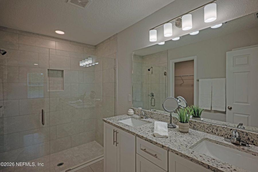 Furnished interior view inside a new home in , Jacksonville (Image 18).