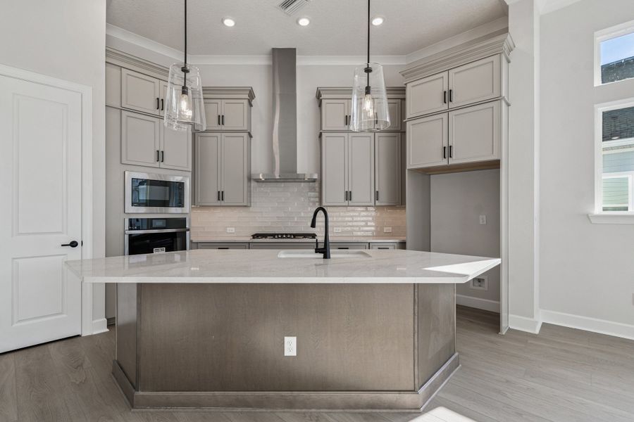 Furnished interior view inside a new home in Seven Pines 50' Rear Entry, Jacksonville (Image 6).