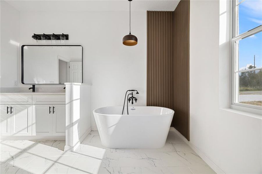 Furnished interior view inside a new home in , Poinciana (Image 9).