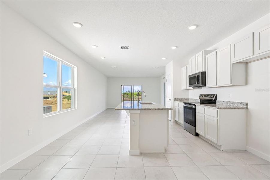 Furnished interior view inside a new home in Hamilton Bluff, Haines City (Image 9).