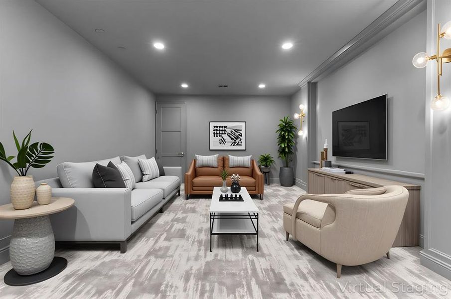 Furnished interior view inside a new home in , Frisco (Image 13). Furnished interior view inside a new home in , Frisco (Image 13).