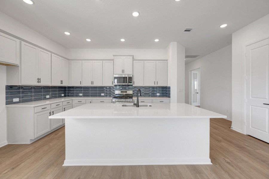 Furnished interior view inside a new home in Escondido - Terrace Collection, Magnolia (Image 11).